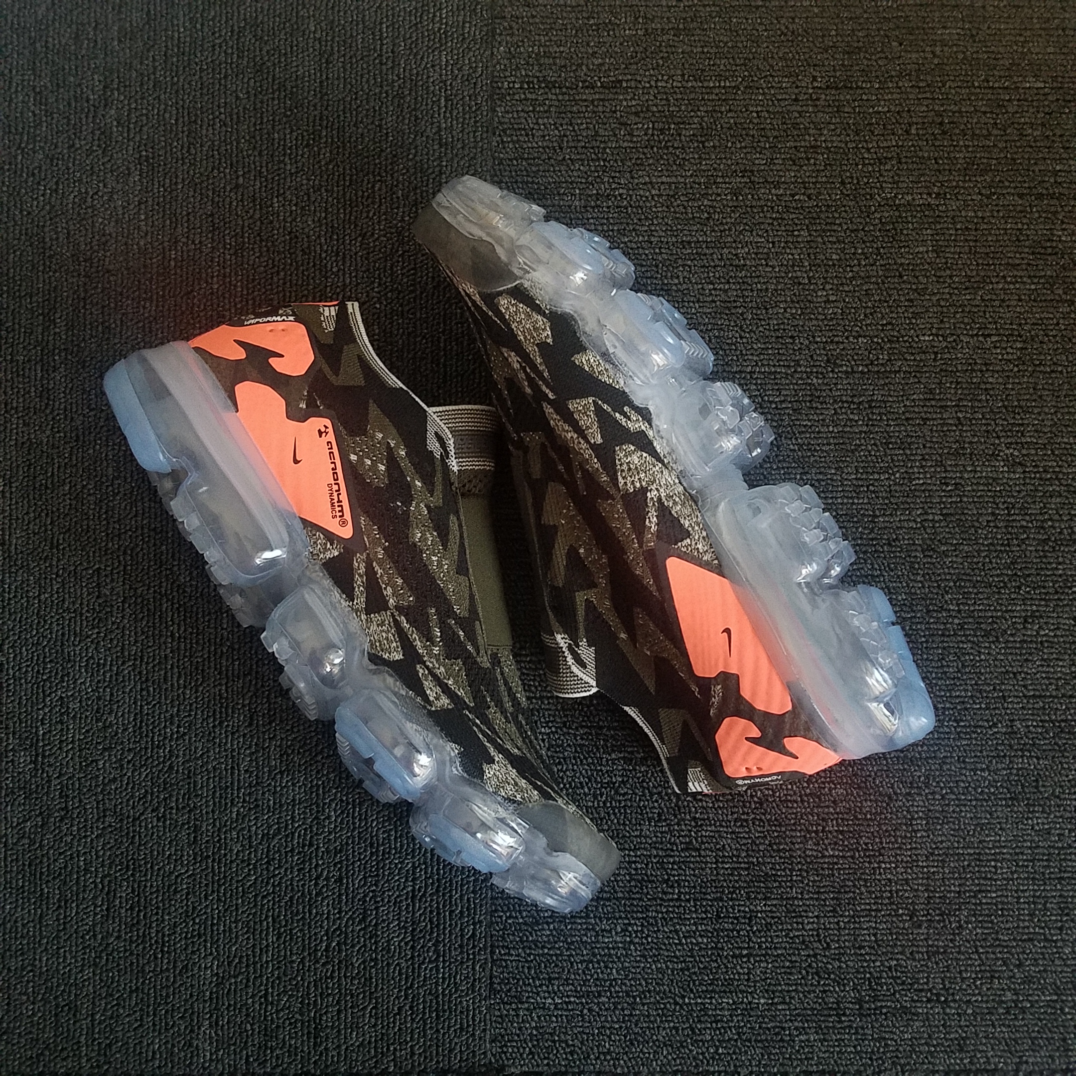 Acronym X Nike Air VaporMax Moc 2 Camo Orange